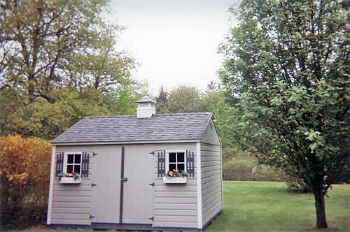 10' X 12' Shed with Standard Walls