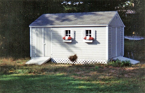 10' X 16' Shed with Standard Walls